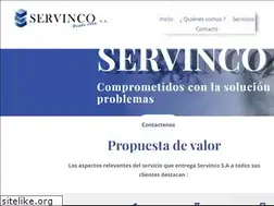 Sites similar to servinco.cl