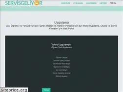 Sites similar to servisgeliyor.com