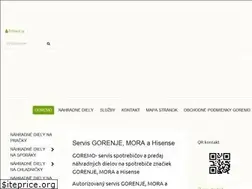 Sites similar to servisgorenje.sk