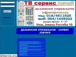 Sites similar to servisjovcic.com