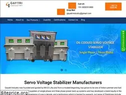 Sites similar to servostabilizerindia.com