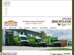 Sites similar to servprowestcoralspringswestparkland.com
