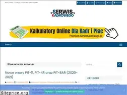 Sites similar to serwiskadrowego.pl