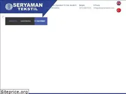 Sites similar to seryamantekstil.com