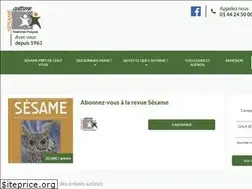 Sites similar to sesameautisme.fr
