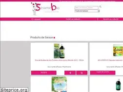 Sites similar to sesamebio.fr
