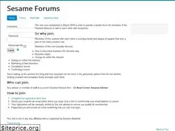 Sites similar to sesameforums.co.uk