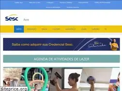 Sites similar to sescacre.com.br