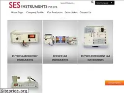 Sites similar to sesinstruments.in
