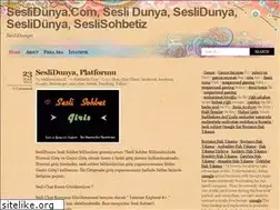 Sites similar to seslidunyasesli.wordpress.com