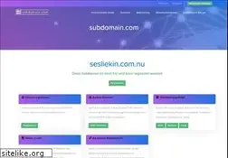 Sites similar to sesliekin.com.nu