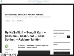 Sites similar to seslisohbetseo.wordpress.com