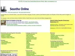 Sites similar to sesotho.org