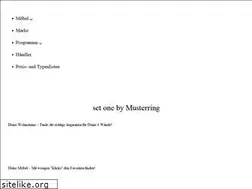 Sites similar to set-one-by-musterring.de