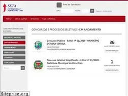 Sites similar to setaconcurso.com.br