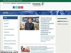 Sites similar to setas.to.gov.br