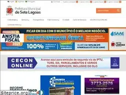 Sites similar to setelagoas.mg.gov.br