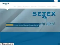 Sites similar to setex.de