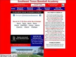 Sites similar to setexasbaseballacademy.com