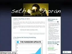 Sites similar to sethhoran.wordpress.com
