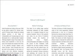 Sites similar to sethihospital.org