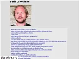 Sites similar to sethlakowske.com