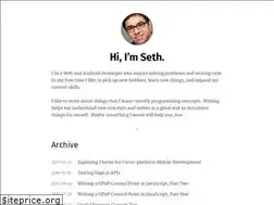 Sites similar to sethlopez.me