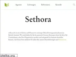 Sites similar to sethora.de