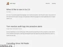 Sites similar to sethvargo.com