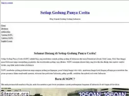 Sites similar to setiapgedung.web.id