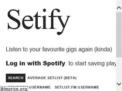 Sites similar to setify.co