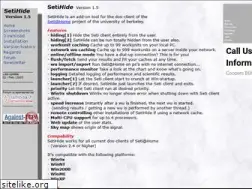 Sites similar to setihide.de