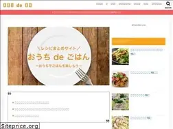 Sites similar to setsuyakuresipe.com