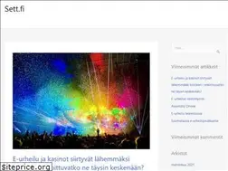 Sites similar to sett.fi