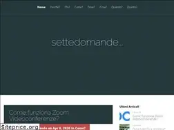 Sites similar to settedomande.altervista.org