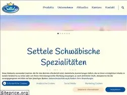 Sites similar to settele.de
