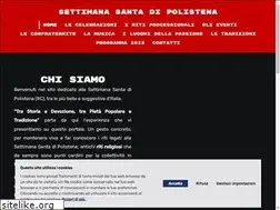 Sites similar to settimanasantapolistena.com