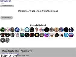 Sites similar to settings.gg