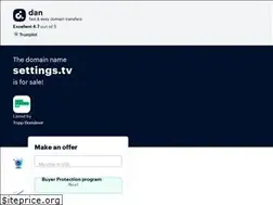 Sites similar to settings.tv