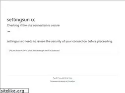 Sites similar to settingsun.cc