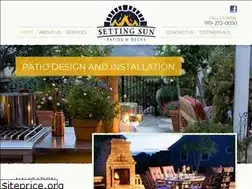 Sites similar to settingsunpatios.com