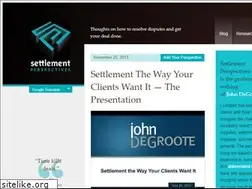 Sites similar to settlementperspectives.com