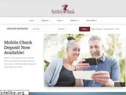 Sites similar to settlersbank.com