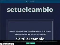 Sites similar to setuelcambio.com