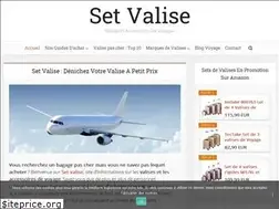 Sites similar to setvalise.com