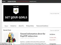 Sites similar to setyourgoalsband.com