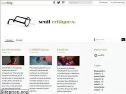 Sites similar to seuilcritiques.com