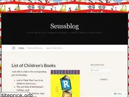 Sites similar to seussblog.wordpress.com