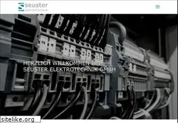 Sites similar to seuster-elektrotechnik.de
