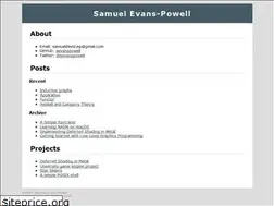 Sites similar to sevanspowell.net